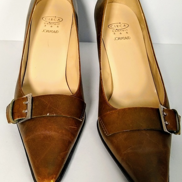 Joan & David circa comfort Olive green Short heels - Picture 8 of 8